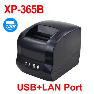 Xprinter XP-365B Label printer thermal barcode printer sticker printer 20-80mm paper  in Supermaket For Windows/Linux