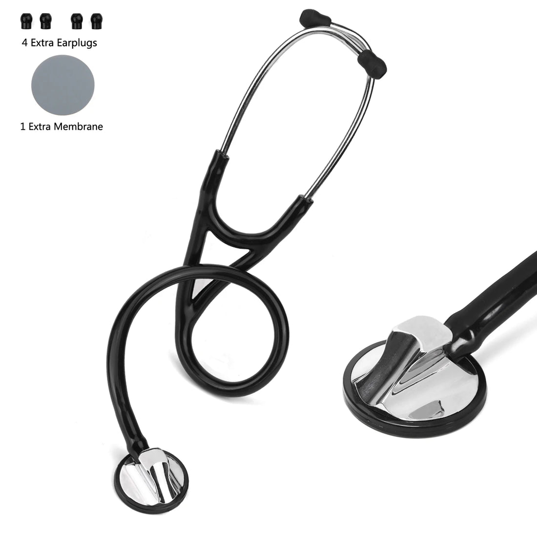 Saashi Professional Cardiology Stethoscope for Doctors and Students