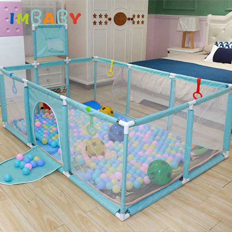 Saashi Kids Fence Newborn Baby Playpen Safety Toddler Playground