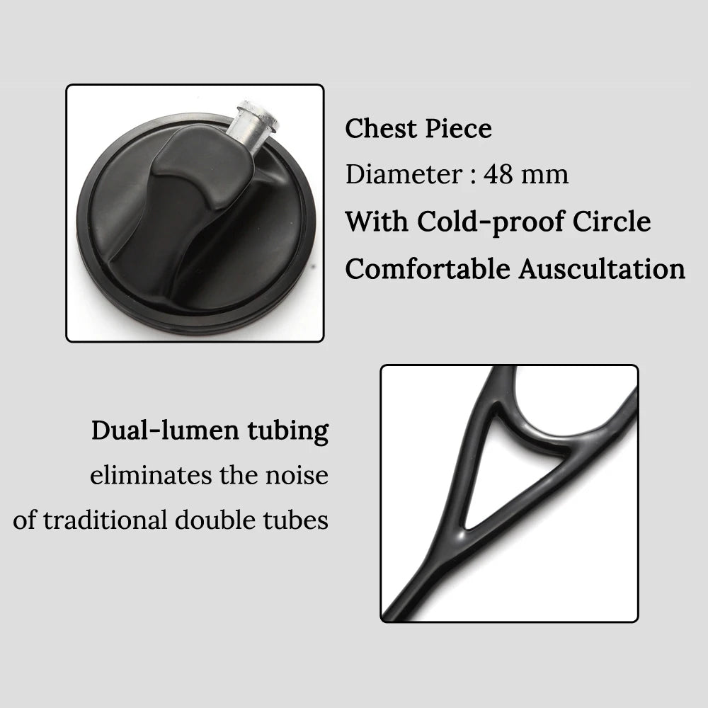 Saashi Professional Cardiology Stethoscope for Doctors and Students