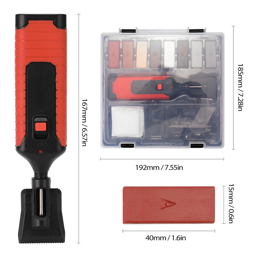 Saashi Ceramic Tile Repair Tool Set