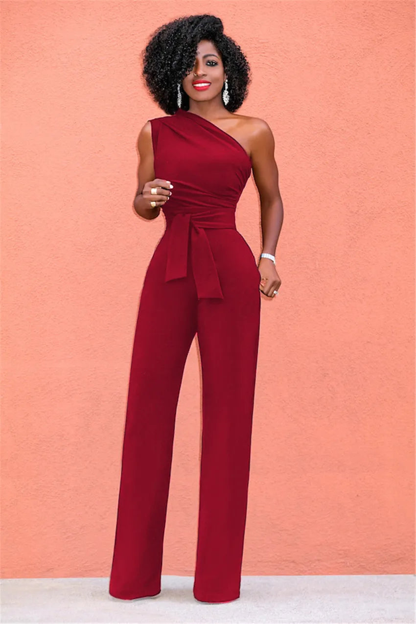 Saashi Women Off Shoulder Casual Jumpsuits