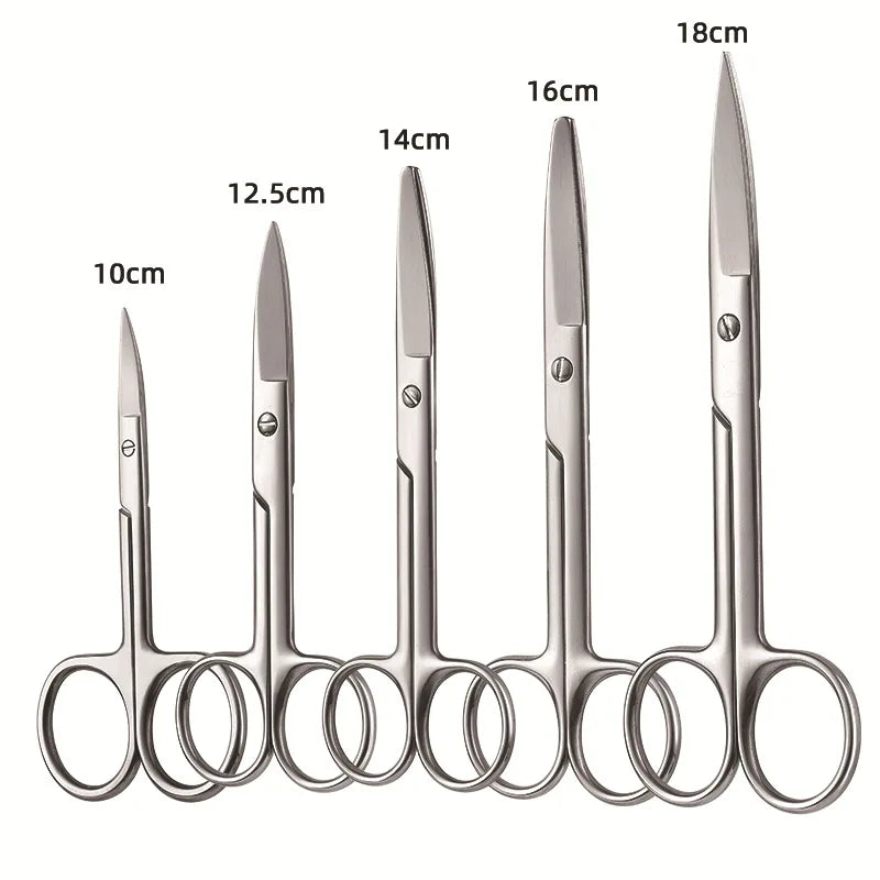 Saashi Stainless Steel Surgical Scissors for Emergency Medical Use