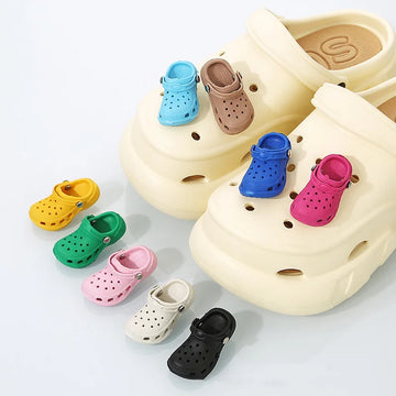 Saashi 3D Mini Shoe Charms for Crocs and DIY Accessories