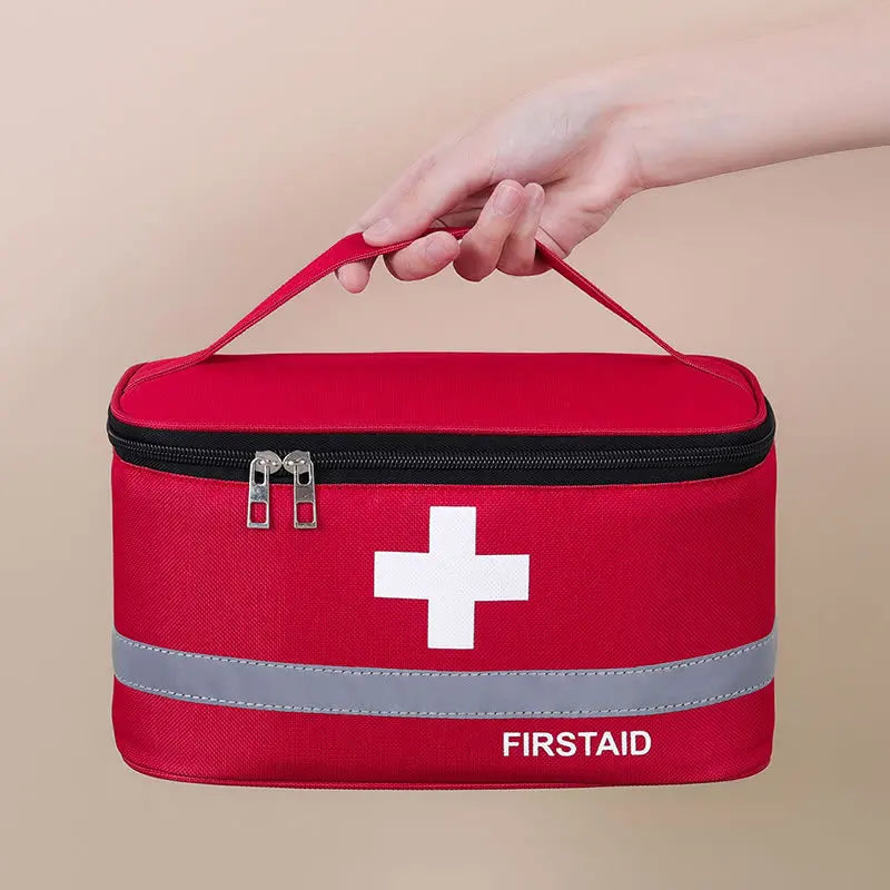 Saashi Large Capacity First Aid and Medicine Storage Bag