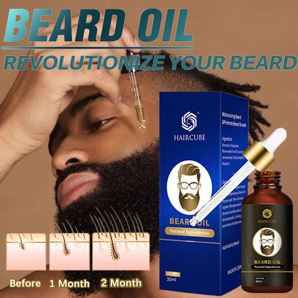 Saashi Natural Beard Growth Oil