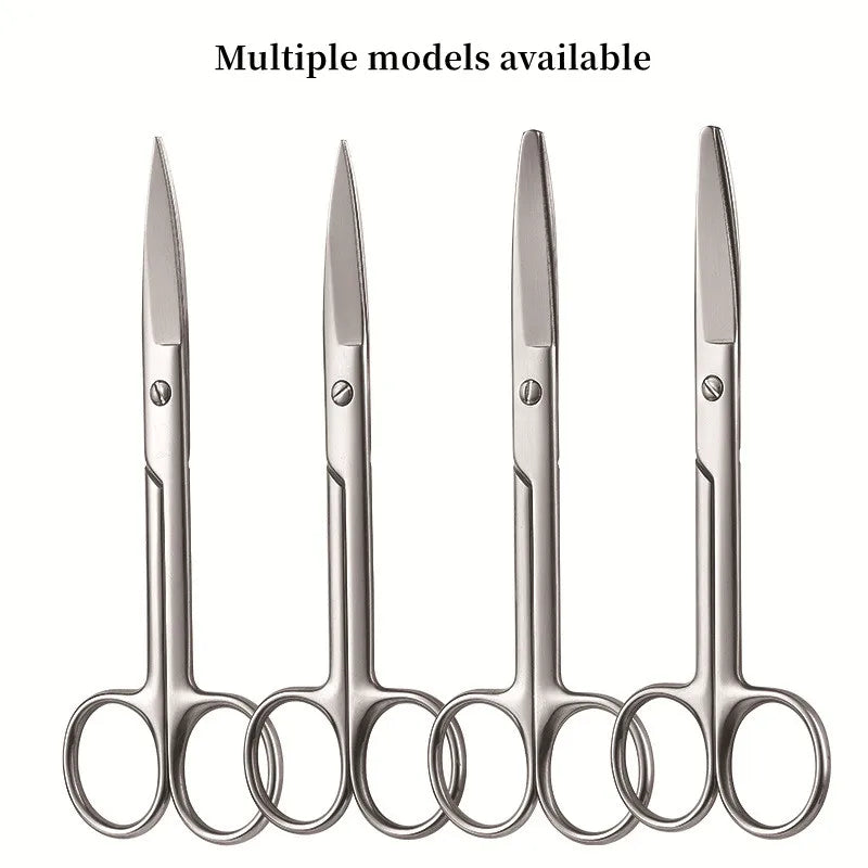 Saashi Stainless Steel Surgical Scissors for Emergency Medical Use