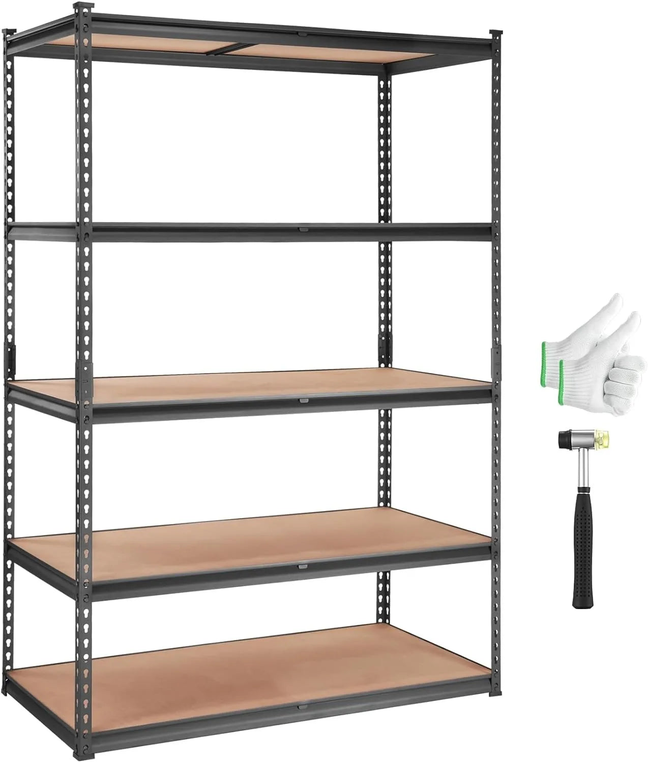 Saashi Adjustable Storage Shelving Unit