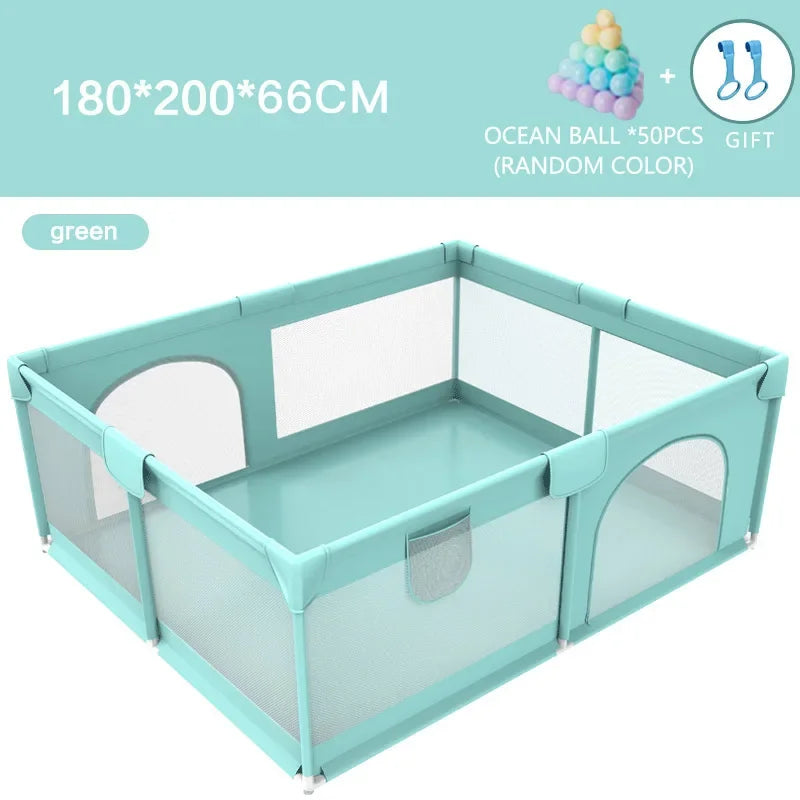 Saashi Baby Playpen Safety Kid Playground Arena Toddler Barrier