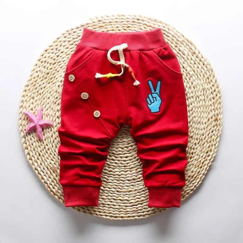 Saashi Baby Boys Sports Pants: Toddler Loose Trousers, Casual Clothing, Soft Bottoms