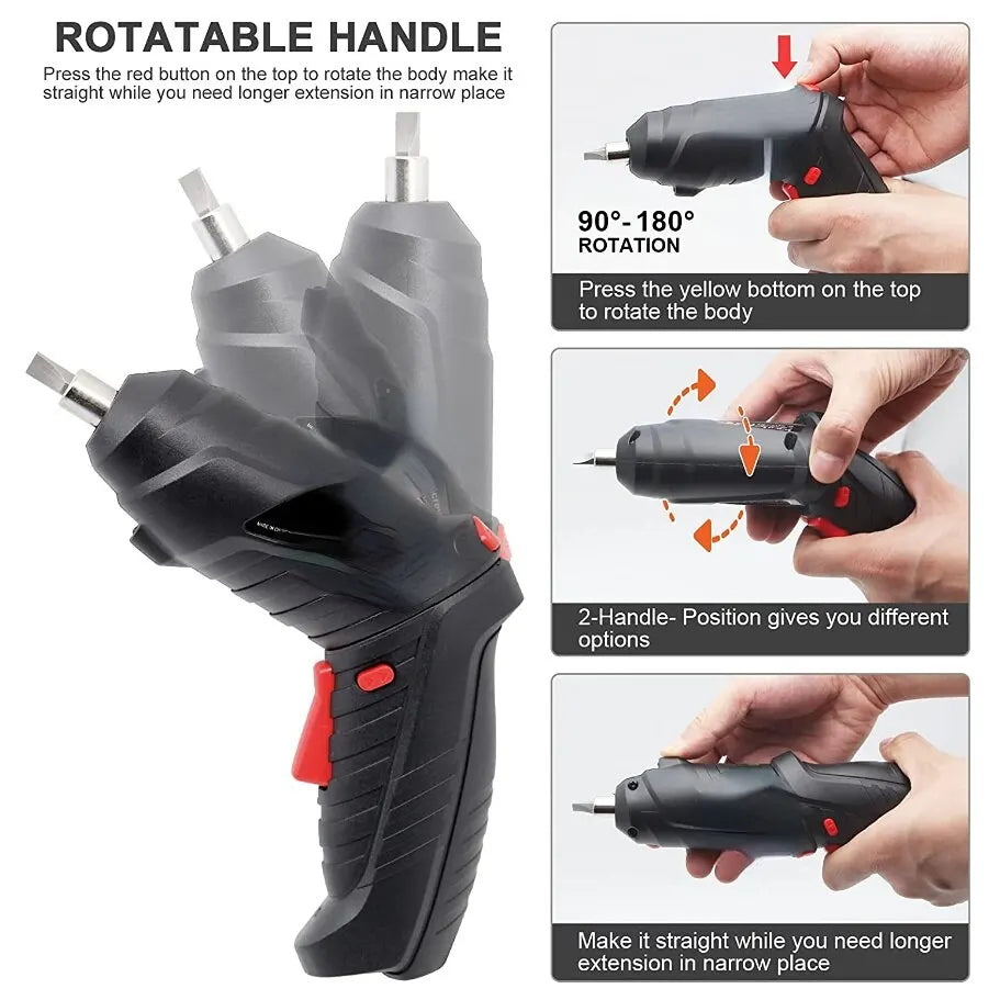 Saashi Lithium Battery Drill Set