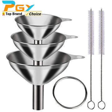 Saashi Stainless Steel Kitchen Funnels