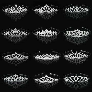 Saashi Beautiful Kid Princess Tiaras and Crowns: Crystal Headband