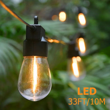 Saashi Outdoor LED String Lights