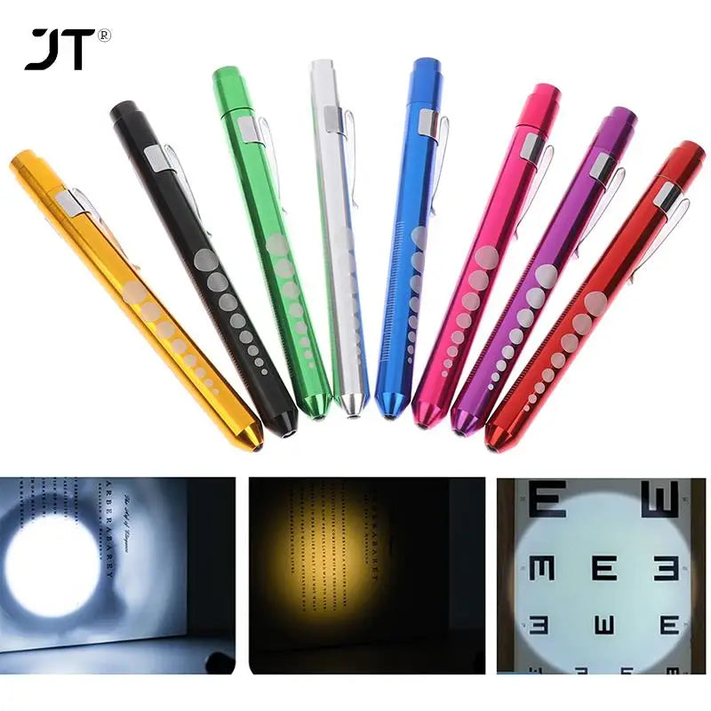 Saashi LED Medical Pen Light with Pupil Gauge and Portable Torch Lamp