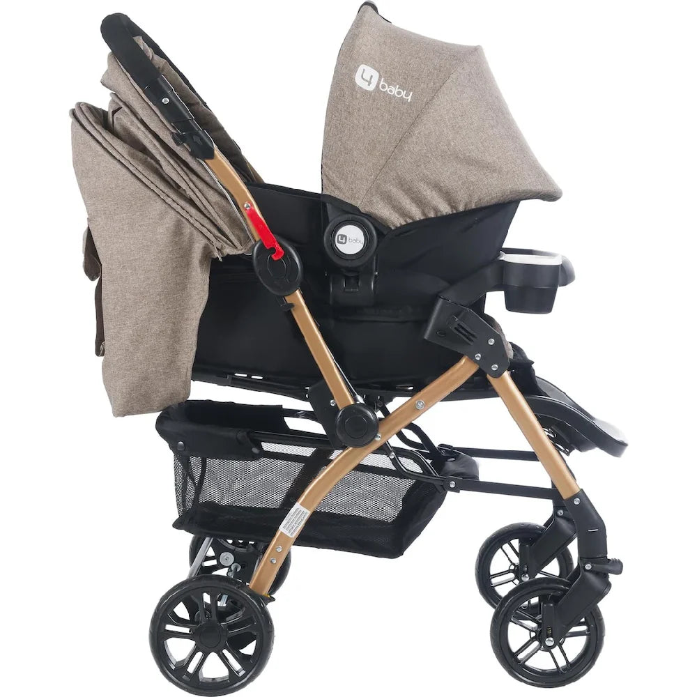 Saashi Reversible Folding Baby Stroller Mother Bag