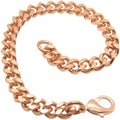 Men'S 9 Inch Solid Copper Link Bracelet CB644G - 5/16 of an Inch Wide.