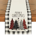 Linen Christmas Table Runner Snowman Xmas Tree Home Dining Table Cover Tablecloth 2023 Navidad Noel Christmas Decorations 2024