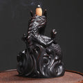 1Pc, Dragon Backflow Incense Burner Ceramic Incense Holder, for Home Decor Aromatherapy Relaxation Gifts (Without Incense）