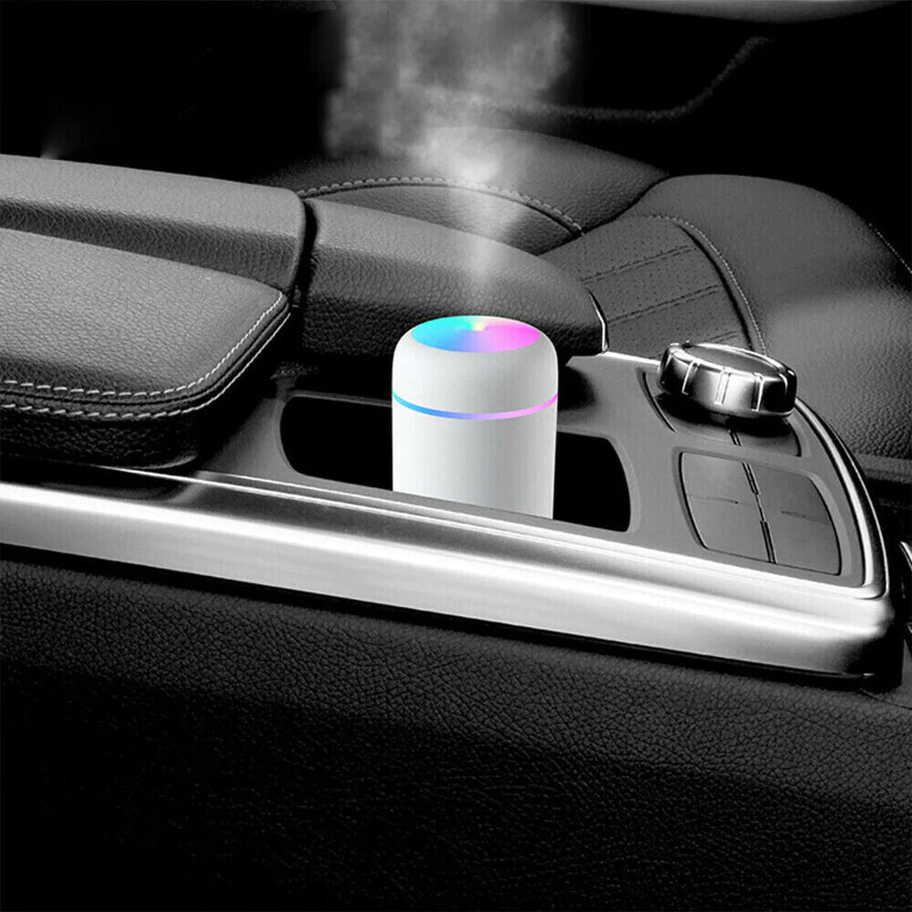 300Ml Humidifier Portable USB Ultrasonic Dazzle Cup Aroma Diffuser Cool Mist Maker Air Humidifier Purifier with Romantic Light