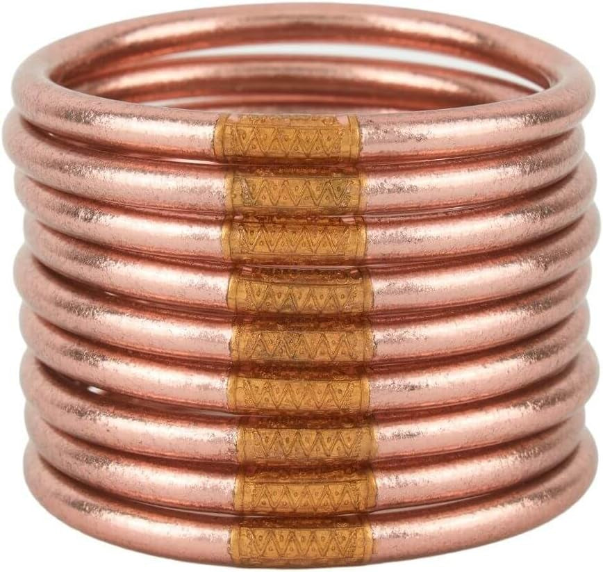 Rose Gold All Weather Bangles (AWB) - Serenity Prayer