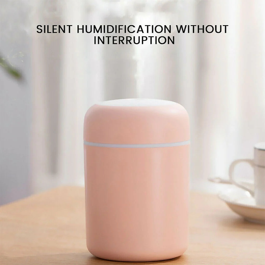 300Ml Humidifier Portable USB Ultrasonic Dazzle Cup Aroma Diffuser Cool Mist Maker Air Humidifier Purifier with Romantic Light